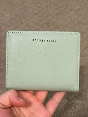 Forever Young Light Mint Small Women's Wallet